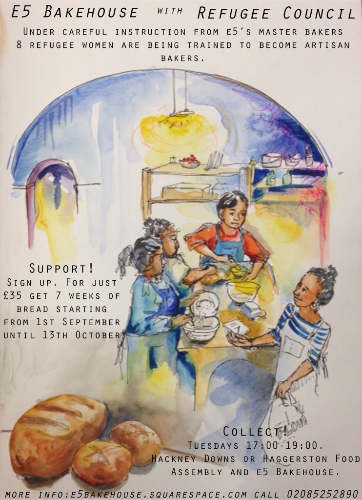 Illustration and poster created for the the Refugee Council